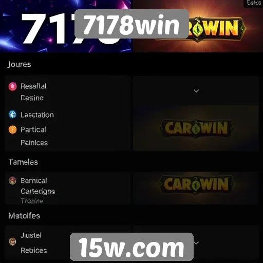 Comparativo de jogos disponíveis na plataforma 7178win
