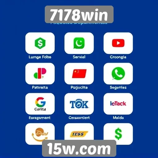 Métodos de pagamento aceitos no 7178win